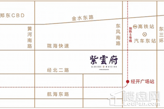 华润紫云府区位图