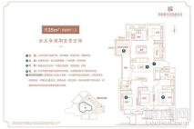蓝光凤湖长岛国际社区135㎡户型 4室2厅3卫1厨