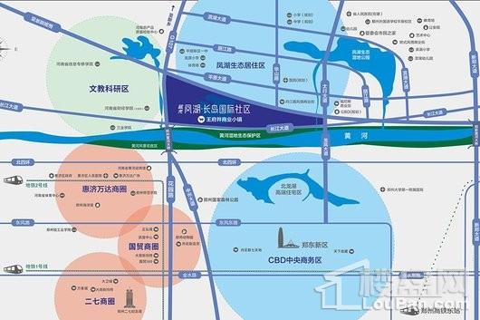 蓝光凤湖长岛国际社区区位图