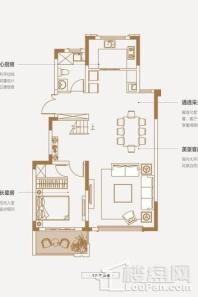 金科博翠名邸小雅D中叠 -3F 4室2厅3卫1厨