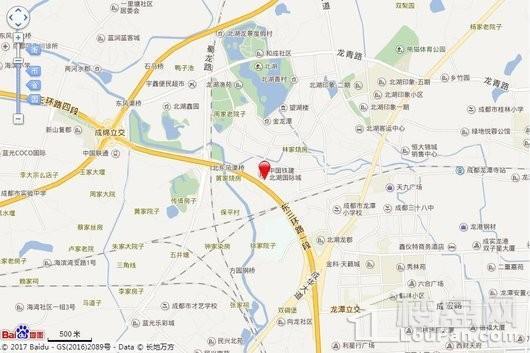 中国铁建北湖国际城电子地图