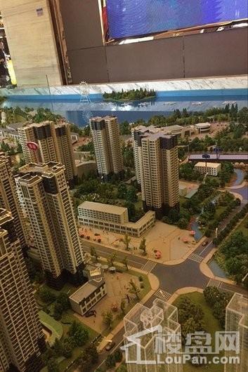 中国铁建北湖国际城售楼部沙盘实景