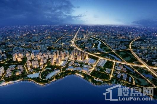 中国铁建北湖国际城项目鸟瞰