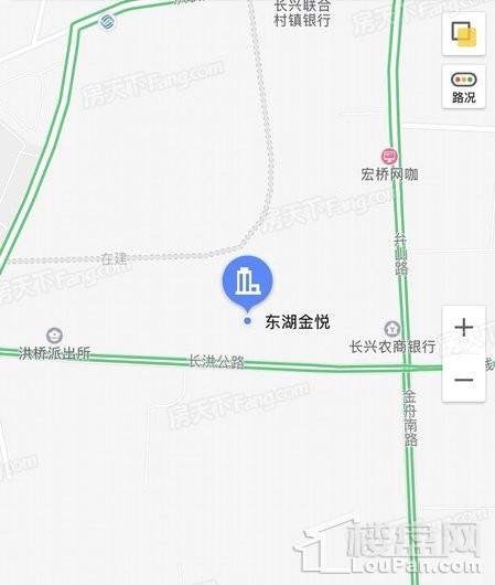 东湖金悦交通图
