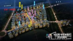 金湛·上城国际项目鸟瞰-夜景
