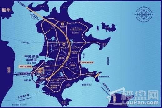 平潭雍锦湾交通图