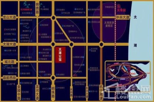 太湖龙公馆交通图
