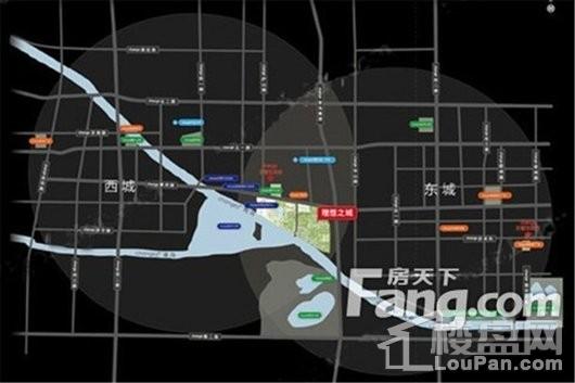 理想之城·玉兰花园交通图