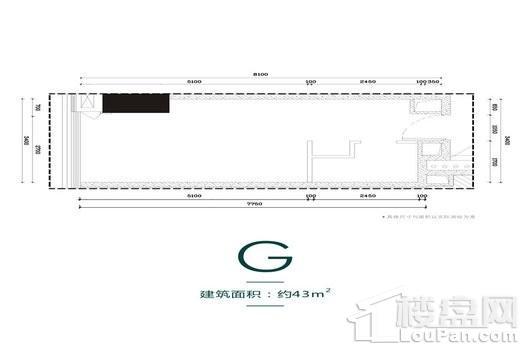 中港CCPARKG户型 1室1卫