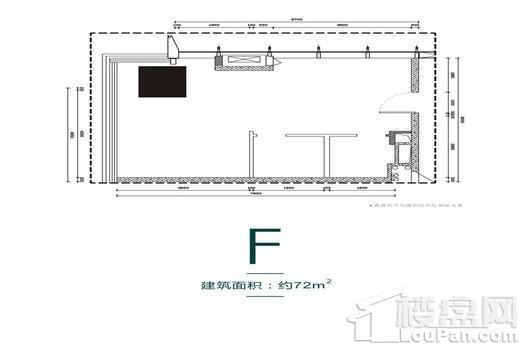 中港CCPARKF户型 1室1卫