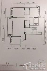 首开龙湖天璞5-6#建面143㎡户型 4室2厅2卫1厨