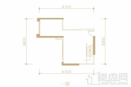 和泓麓江府C2天御户型一层 1室