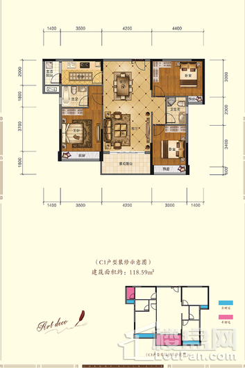 悦融湾27c1 3室