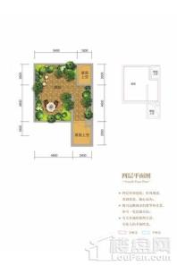 棠湖泊林城别墅C6-4户型 4室2厅4卫1厨