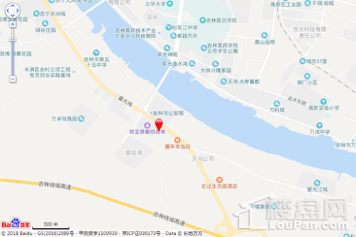 苏宁·悦兰湾交通图