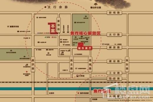 中梁·首府交通图