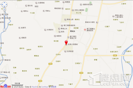 龙湖小院青城电子地图