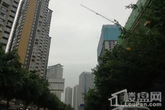 环球汇蔚然工地实景