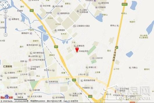 东城金茂悦II期电子地图