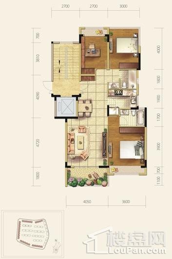 金辉新城半岛云著户型图