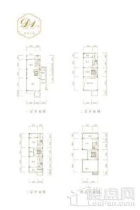 龙兴福居·极少墅D1户型 5室2厅5卫1厨