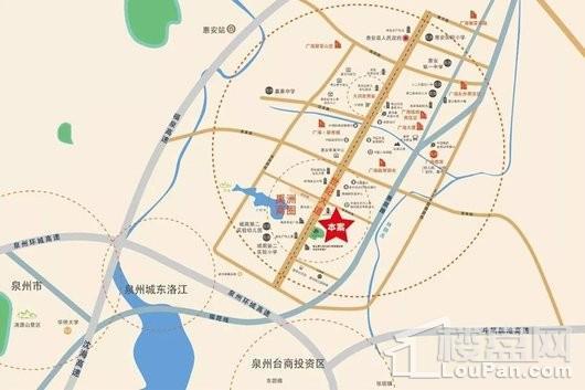 广海新景悦府区位图