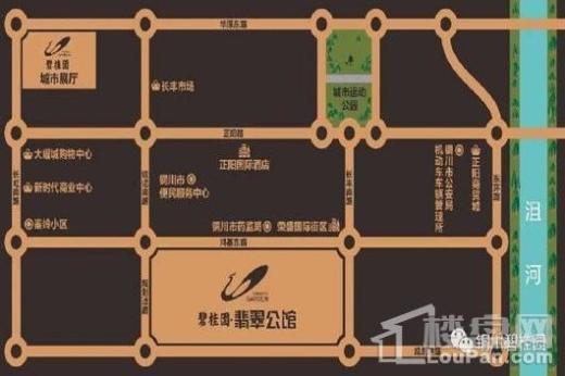 碧桂园·翡翠公馆交通图