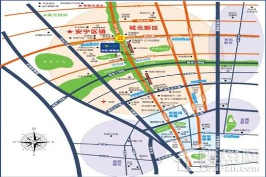 水京公园交通图