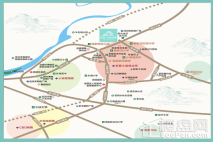 鑫源·夷北香域交通图
