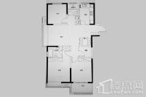 城投凤凰汇天辰府124㎡户型 3室2厅2卫1厨