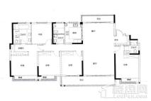 城投凤凰汇天辰府209㎡ 户型 5室2厅3卫1厨