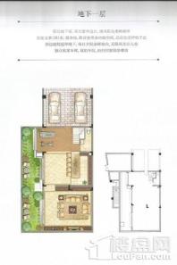 涵碧紫金湾涵泽南入户边套户型负一层 6室5厅5卫1厨