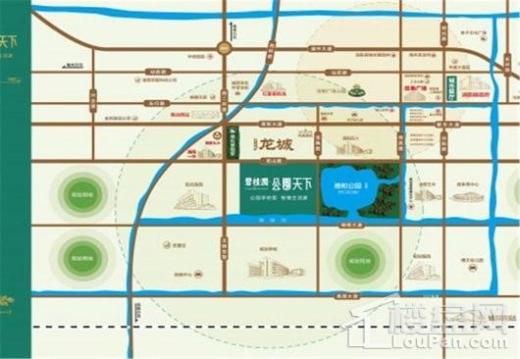 涡阳碧桂园·公园天下交通图
