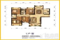 今典·城市之星C户型 4室2厅2卫1厨