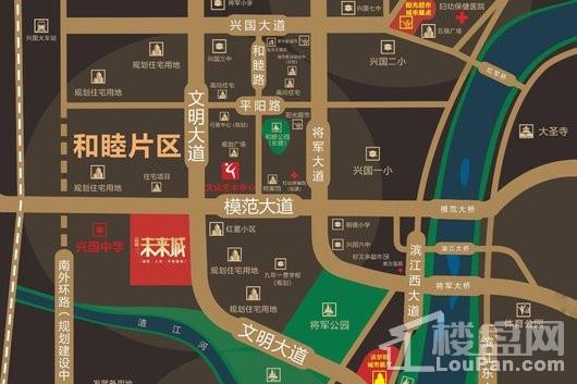兴国嘉福·未来城区位图