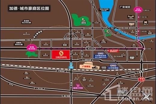 加德·城市豪庭交通图