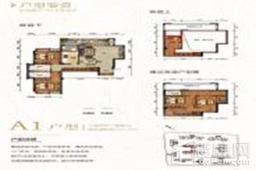 川师大卓锦城户型图