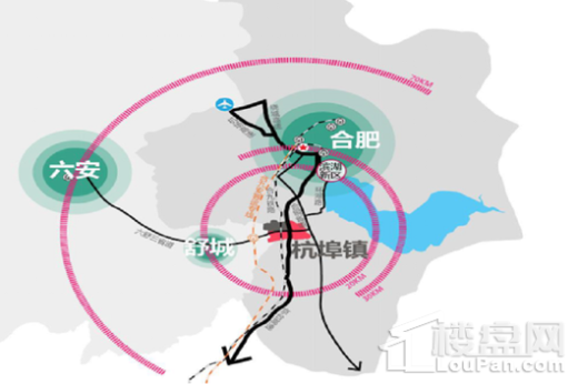 新滨湖孔雀城交通图