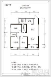 汉江国际C2 3室2厅2卫1厨