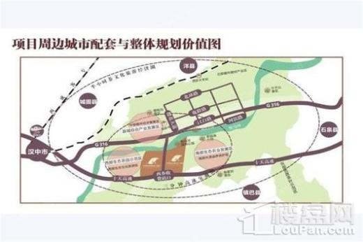 中国·西乡国际茶产业园交通图