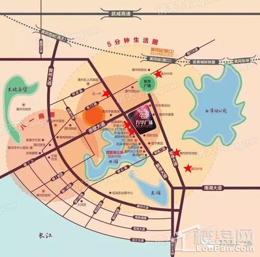 万华广场二期区位图