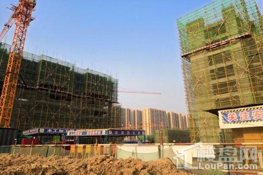 华锦苑项目在建工地实景