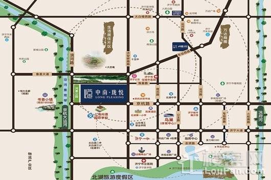 中南·珑悦项目区位图
