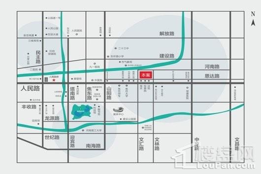 和兴·东方名城交通图