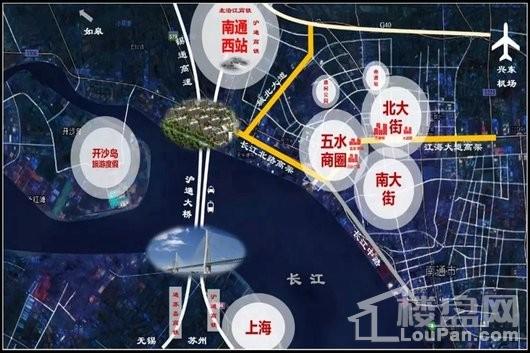 丽景湾项目区位图