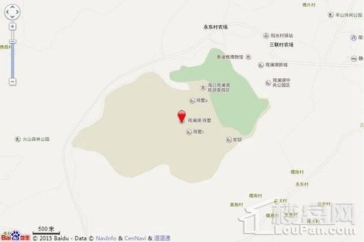 观澜湖·观墅电子地图