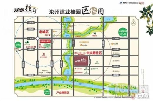 汝州建业桂园交通图