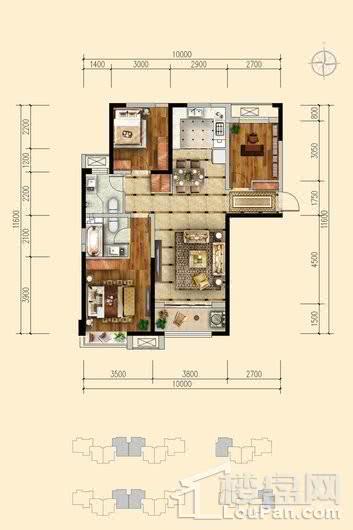 保利茉莉公馆·沁香园户型图