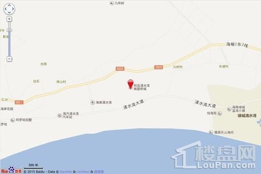 和泓清水湾·南国侨城电子地图