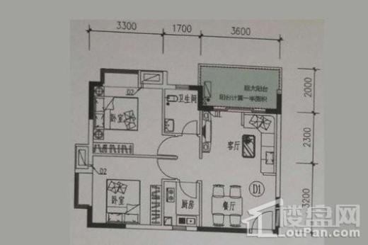 阳光紫荆花园户型图